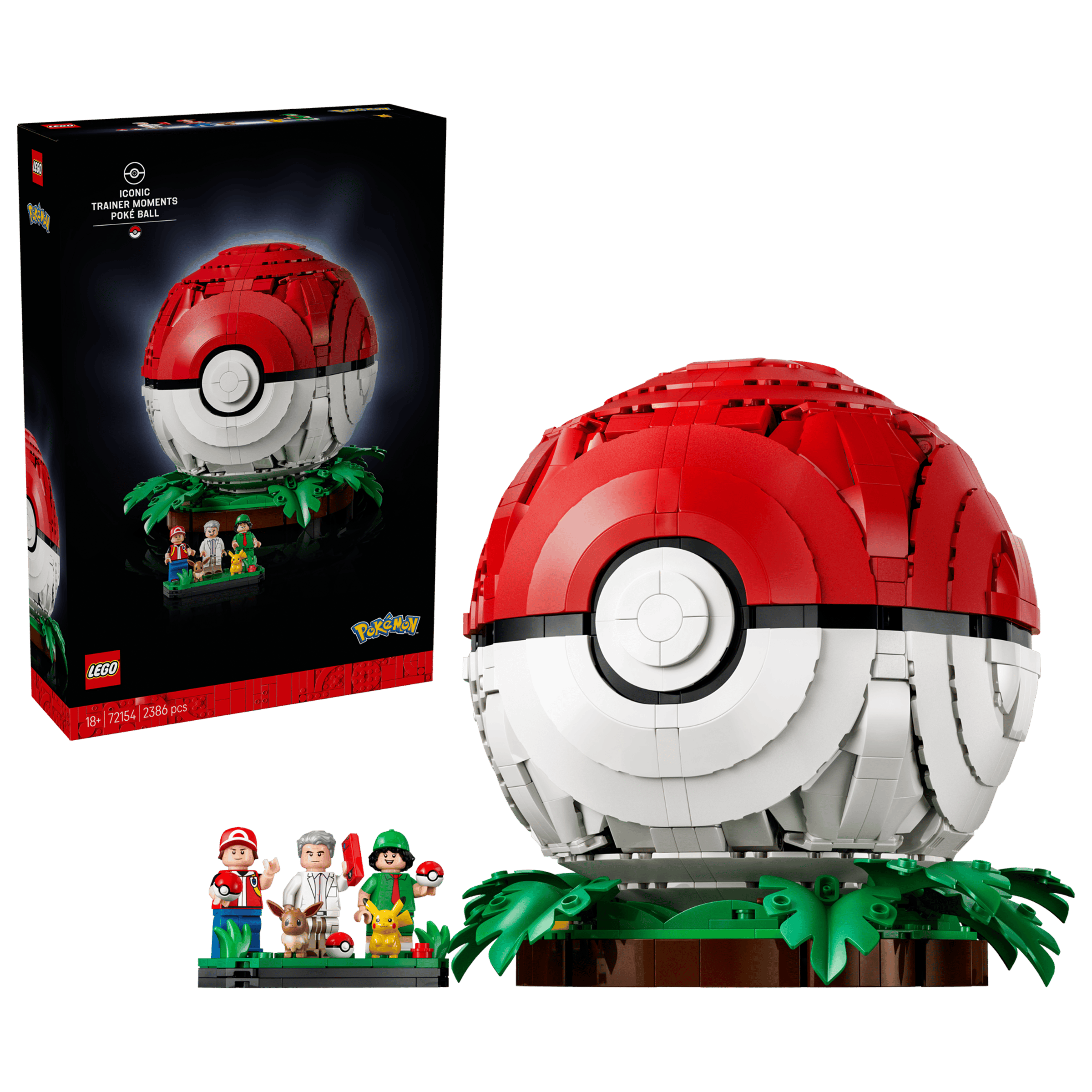 LEGO Pokémon 72154 Momenti Allenatore iconici: Poké Ball