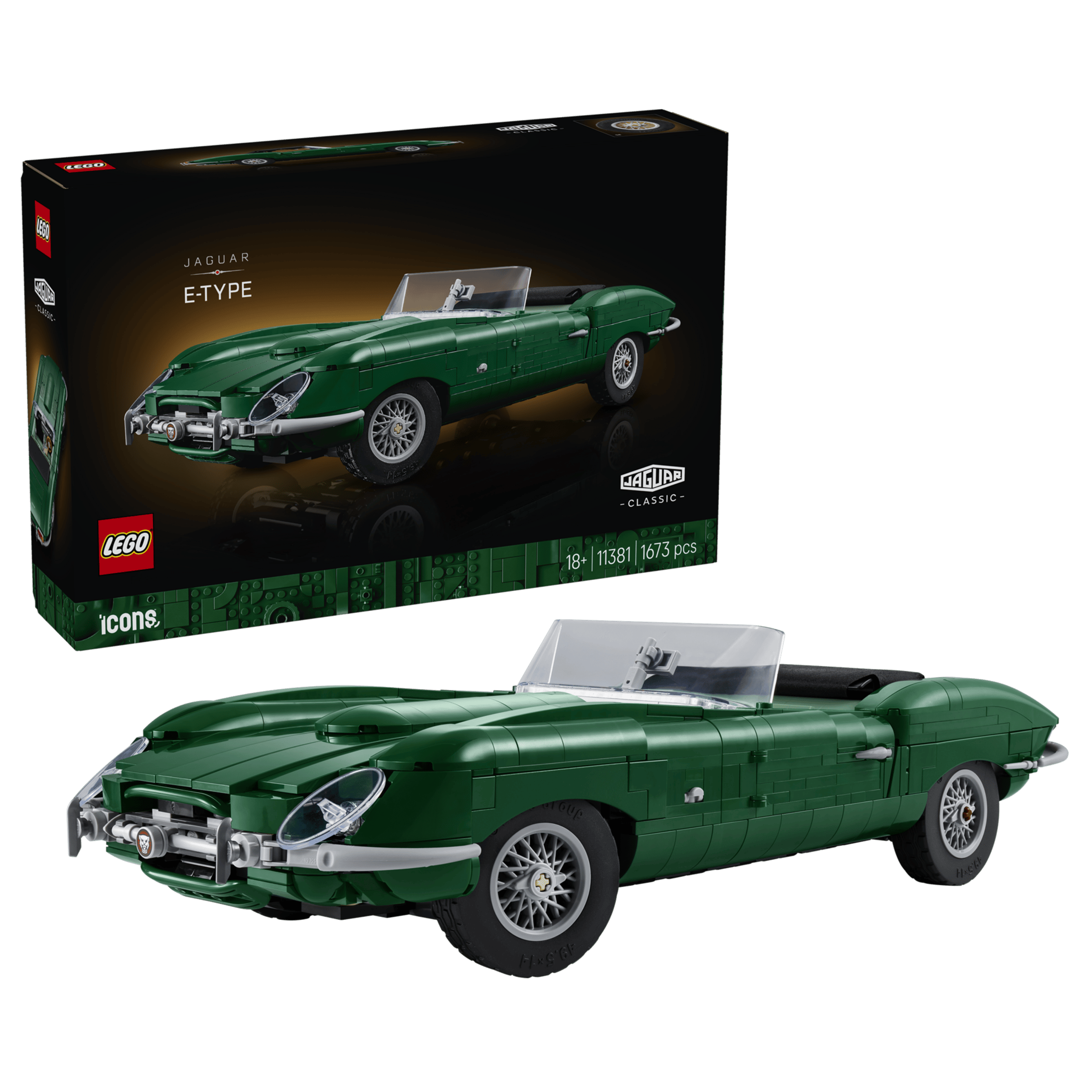 LEGO Icons 11381 Jaguar E-Type
