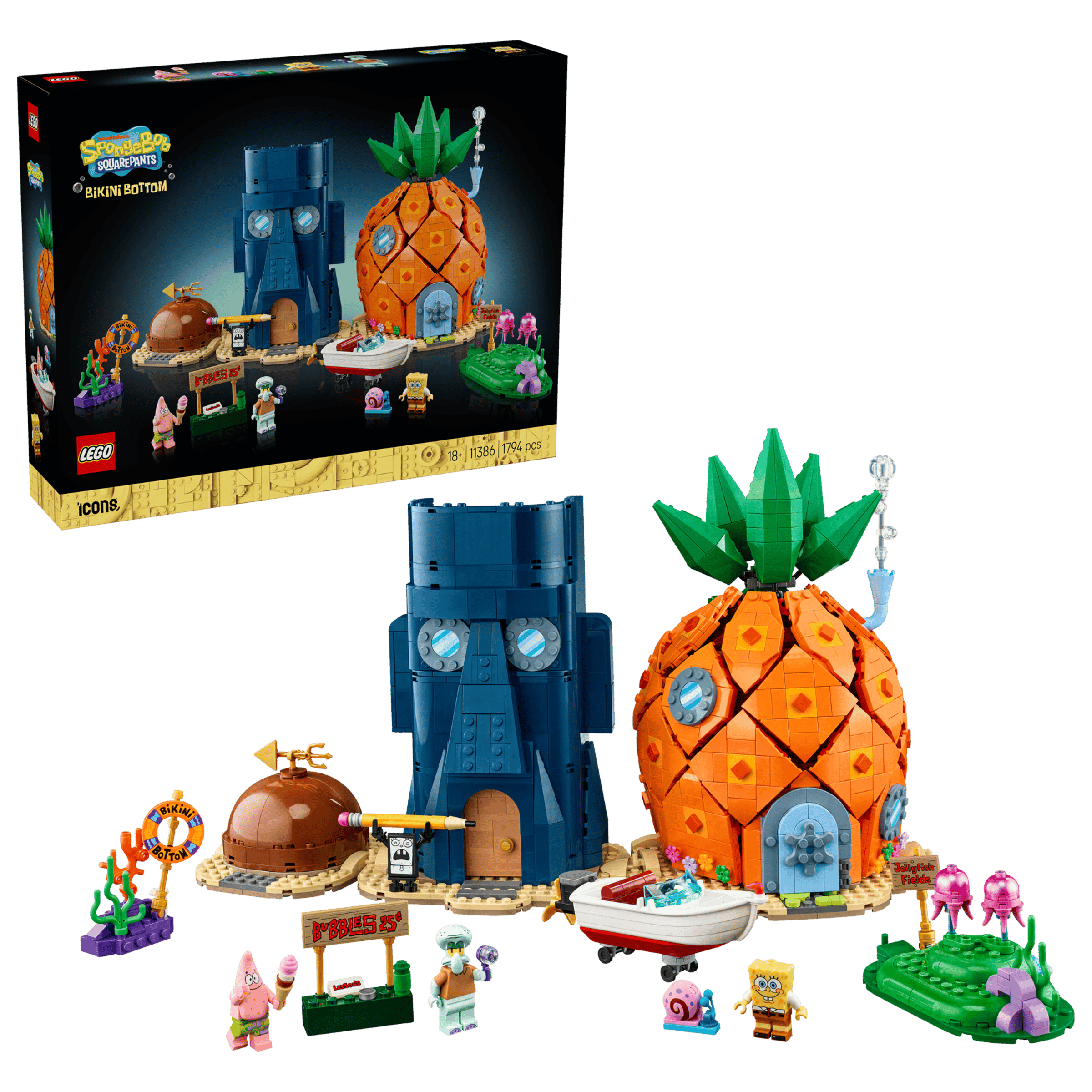 LEGO Icons 11386 SpongeBob: Bikini Bottom