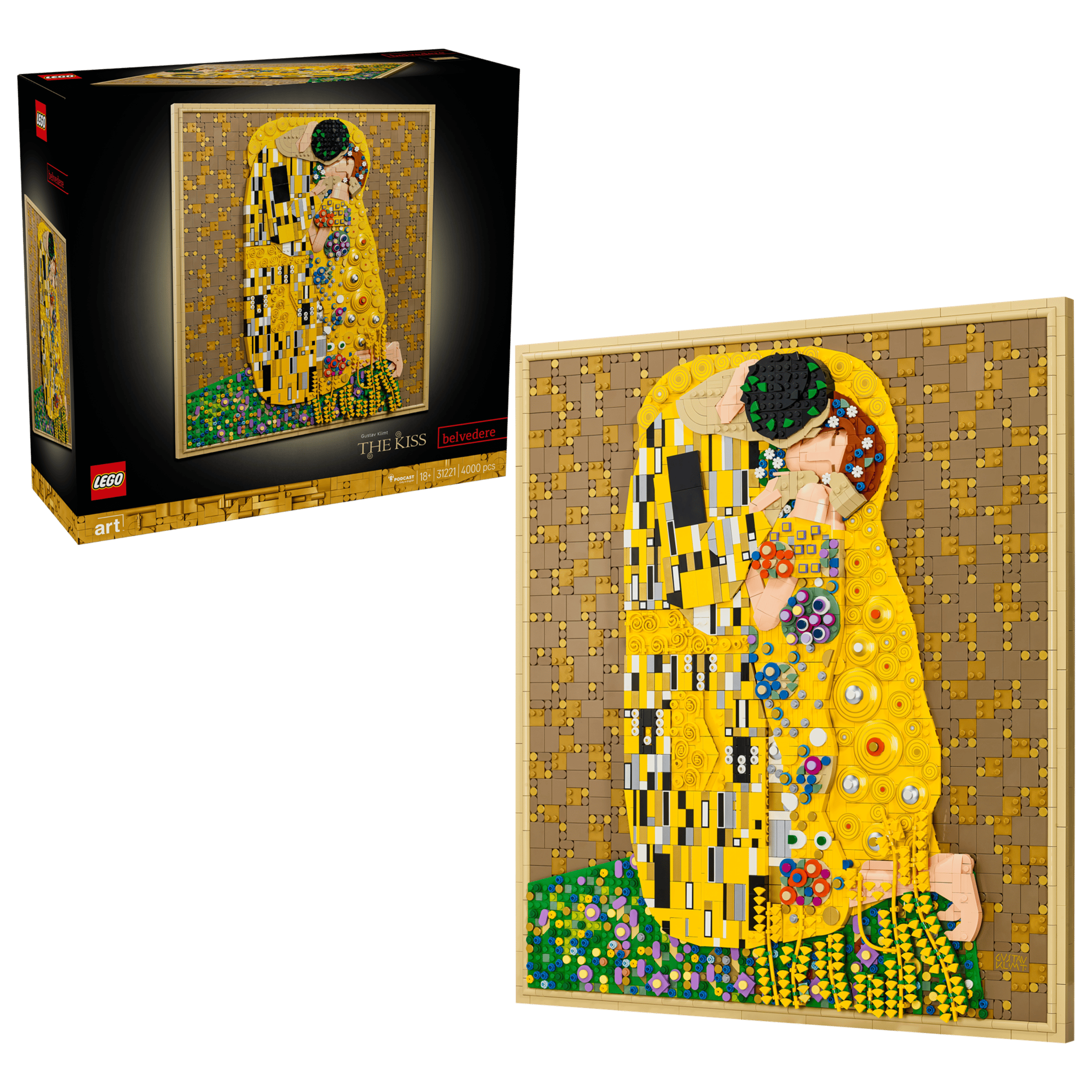 LEGO Art 31221 Gustav Klimt – Il bacio