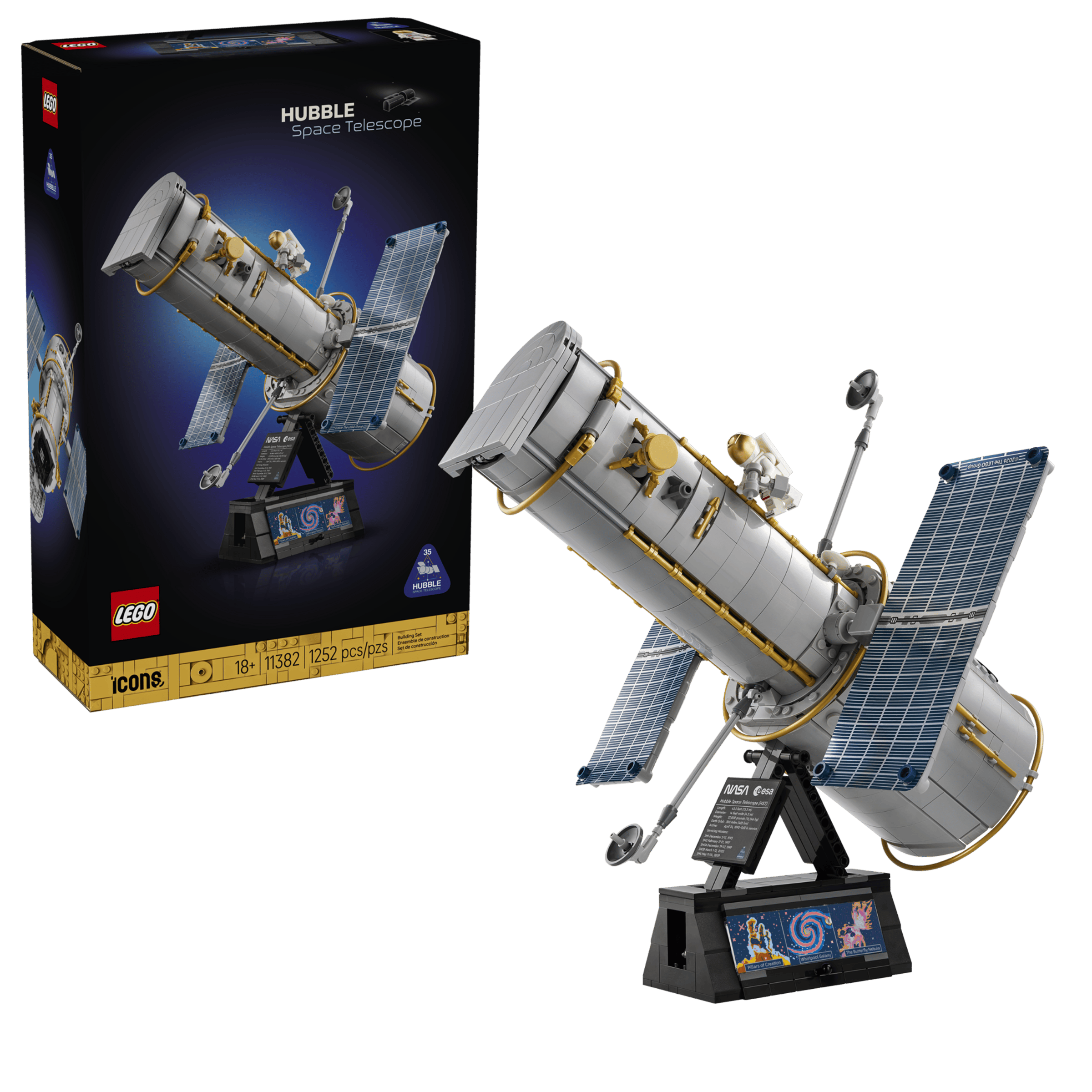 LEGO Icons 11382 Telescopio spaziale Hubble